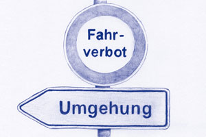 Fahrverbot umgehen